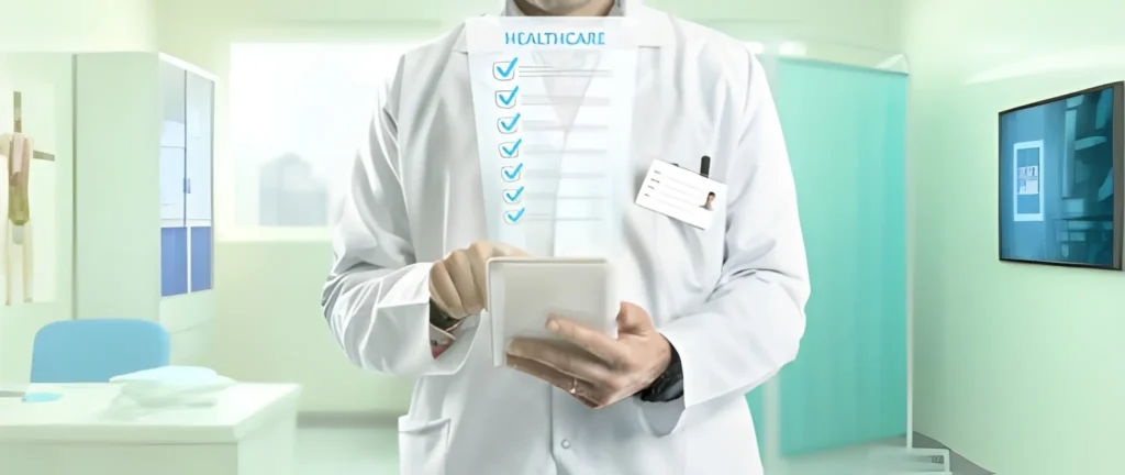 Doctor consulting patient during preventive care appointment covered under ACA health insurance plan